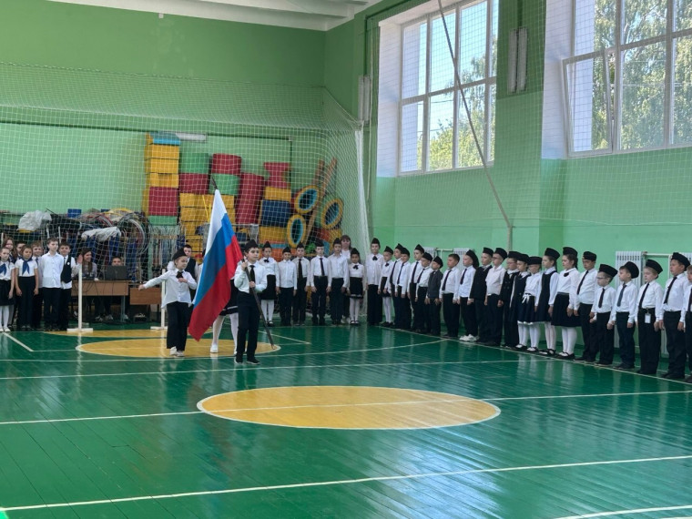 Состоялась торжественная линейка.